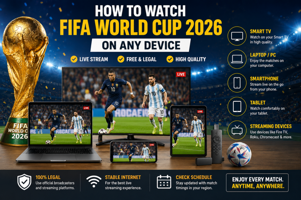 How to watch FIFA World Cup